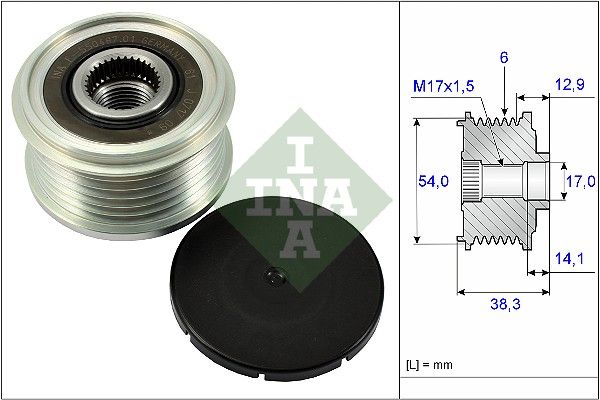 WILMINK GROUP Механизм свободного хода генератора WG1253823